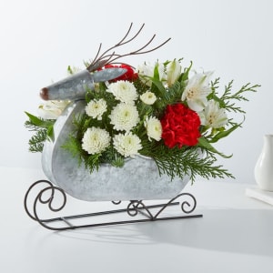 Sleigh Ride Flower Bouquet