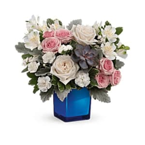 Enchanting Blue Flower Bouquet