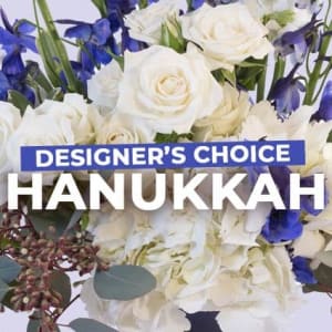 Hanukkah Florals Designer's Choice Flower Bouquet