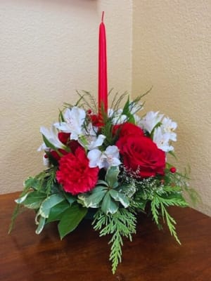 Festive Centerpiece Flower Bouquet