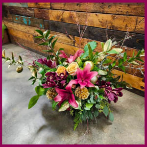 Sugared Plum Flower Bouquet