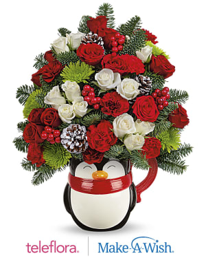 Teleflora's Send A Hug® Warm Wisher Tree Flower Bouquet