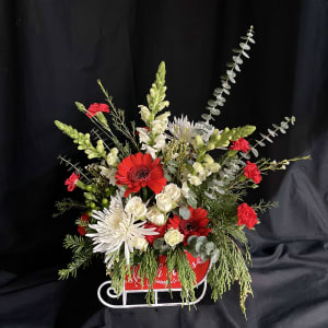 Sleigh The Day Flower Bouquet