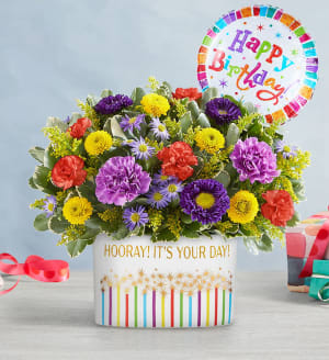 Hooray! It’s Your Day! Bouquet Flower Bouquet