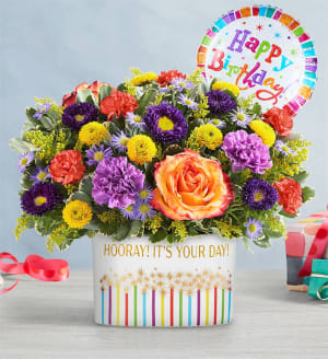 Hooray! It’s Your Day! Bouquet Flower Bouquet