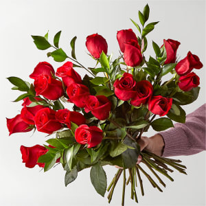 Roses Wrapped Flower Bouquet