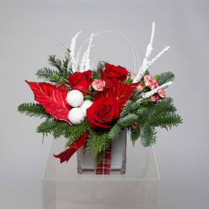 Candy Cane Lane Flower Bouquet