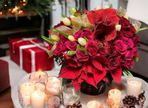 Holiday Design 1 Flower Bouquet