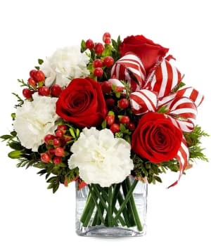 Peppermint Flower Surprise Flower Bouquet