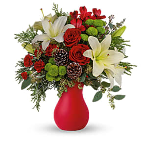 Yuletide Greetings Bouquet Flower Bouquet