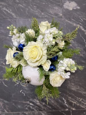 Winter Wonderland Flower Bouquet