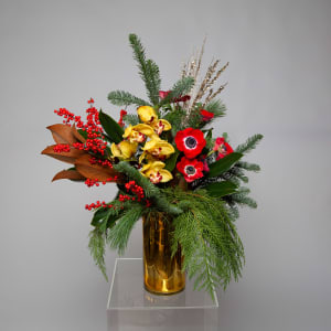 Christmas Tower Flower Bouquet