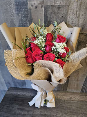 Country Love Rose Bouquet Flower Bouquet