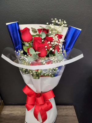 Patriot Blooms Flower Bouquet