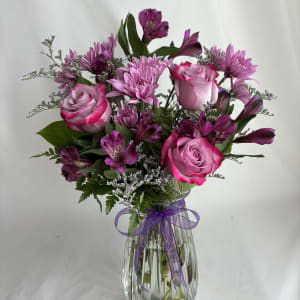 Pretty Purples Flower Bouquet