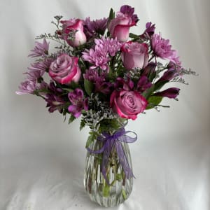 Pretty Purples Flower Bouquet