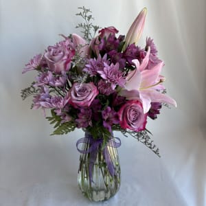 Pretty Purples Flower Bouquet