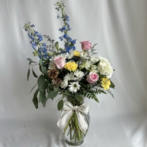 Pastel Garden Flower Bouquet