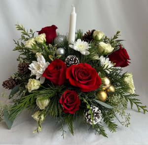 Happy Holidays Flower Bouquet