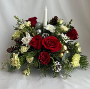 Happy Holidays Flower Bouquet