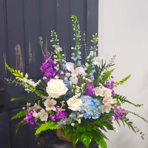 Blue Waters Arrangement Flower Bouquet