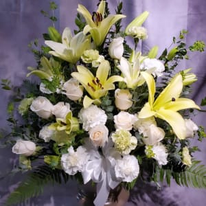 Loving Lilies and Roses Bouquet Flower Bouquet
