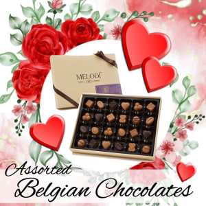 Carian's Assorted Belgian Chocolates Flower Bouquet