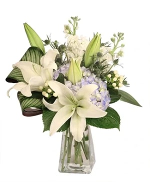 Timeless Purity Floral Design Flower Bouquet