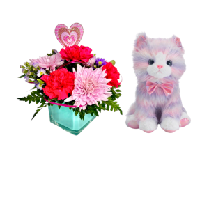 Be My Meow-entine Flower Bouquet