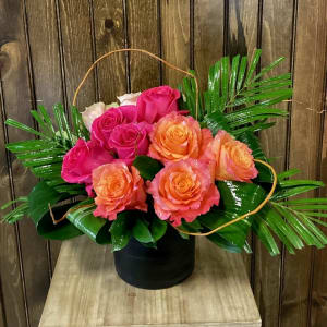 A Modern Dozen Flower Bouquet