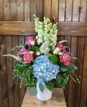 Kendall Blues Flower Bouquet