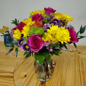 Color Burst Flower Bouquet