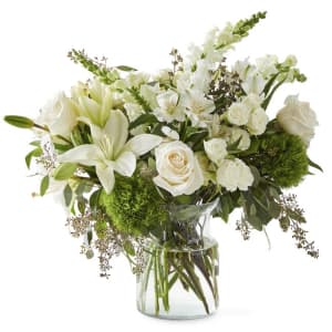 Regal White Bouquet Flower Bouquet