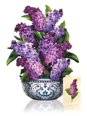 Garden Lilacs Bouquet Flower Bouquet