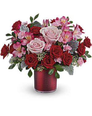 Teleflora's Scarlet Diamond Flower Bouquet