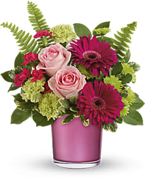 Regal Pink Ruby Bouquet Flower Bouquet