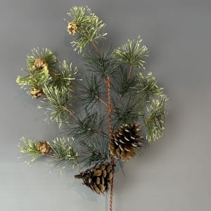 Mountain Brush Pine Pick 20''L Flower Bouquet