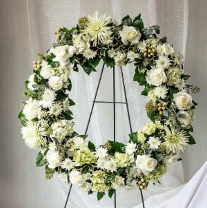 Funeral Wreath Flower Bouquet