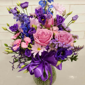 Everlasting Lavender Flower Bouquet