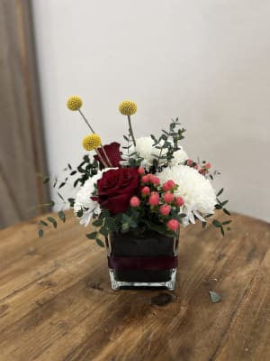 Valentine's Day Cube Flower Bouquet