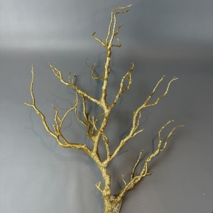 Sparkly Gold Branch 30''L Flower Bouquet