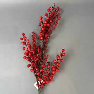 MINI BERRY/ CRANBERRY SPRAY 26''L Flower Bouquet