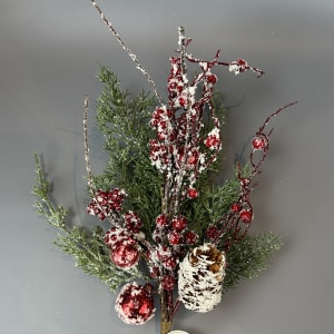 WINTERS SNOW BERRY SPRAY 19''L Flower Bouquet