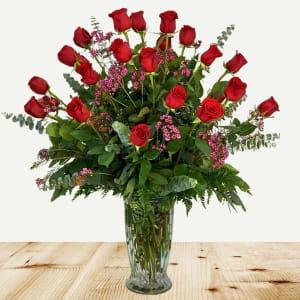 Ultimate Doz   RED ROSES Flower Bouquet