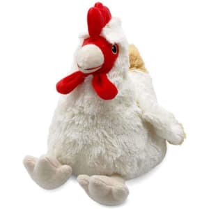 Warmies Microwavable Plush 13" Chicken Flower Bouquet