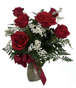 Classic Premium 1/2 Dozen Roses Flower Bouquet