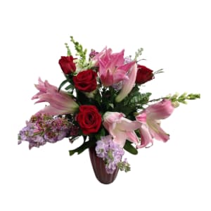 Maggie's Choice Valentine Arrangment Flower Bouquet