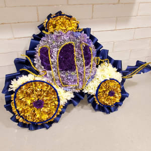 Cinderella's Carriage Flower Arrangement Cinderella's Carriage Flower Bouquet