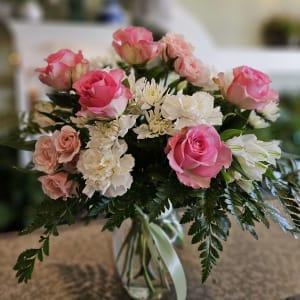 Pink Fluff Flower Bouquet