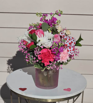 Designers Choice My Valentine Flower Bouquet